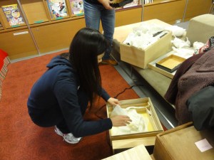 Intricate packing of each little piece.