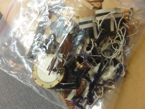 Every little hat and sword and accessory from the display gets wrapped with the utmost care!