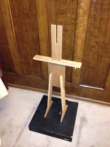 Here's the stand on which the whole thing rests.