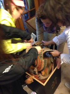 Putting it together took 6 women half an hour!